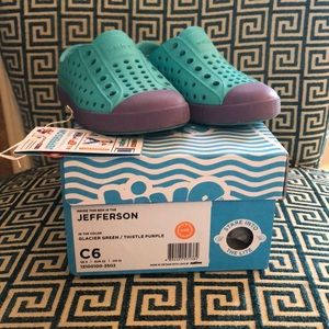 Native toddler Jefferson shoes